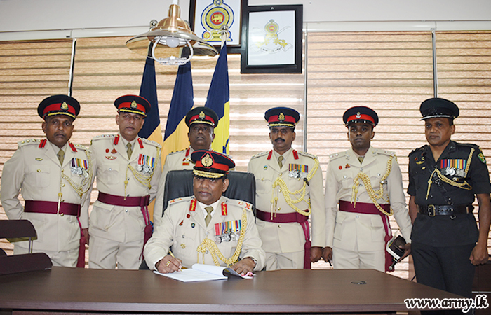 Major General Abrew, New 56 Division GOC Assumes Office