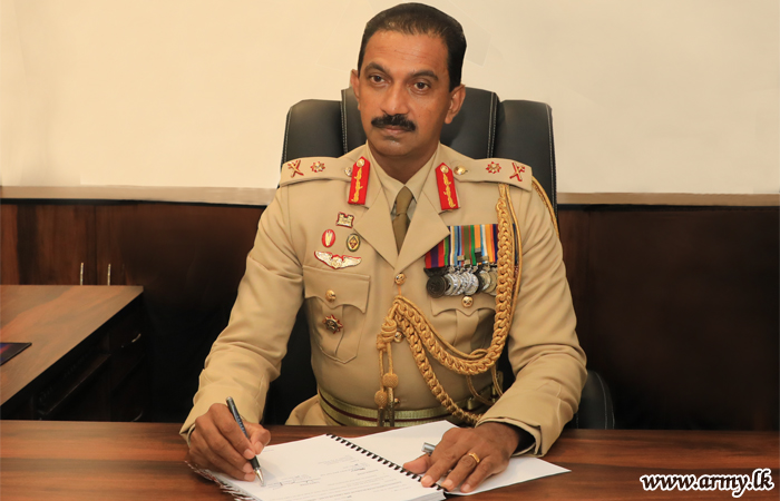 புதிய பதவி நிலை பிரதானியாக மேஜர் ஜெனரல் ஜகத் குணவர்தன கடமை ஏற்றல்