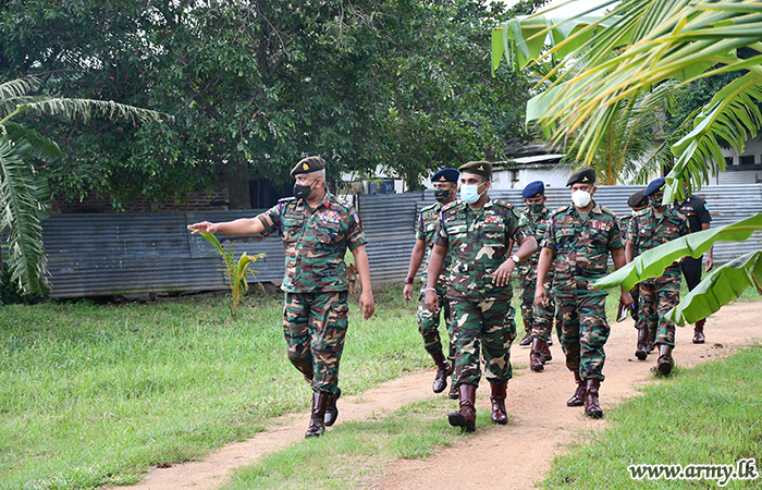 பீரங்கி பிரிகேட்  தளபதியின் விஜயம் 
