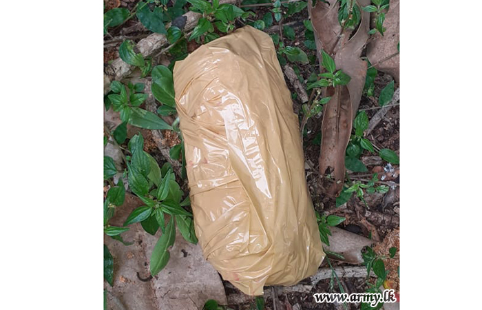 Parcel containing ICE Recovered from Jungle Area 