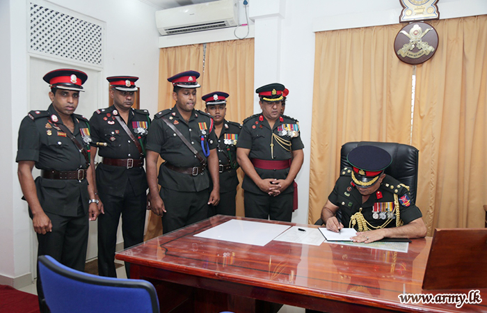 Brigadier Sanath Aluvihare, New Commandant CTS Assumes Duties 