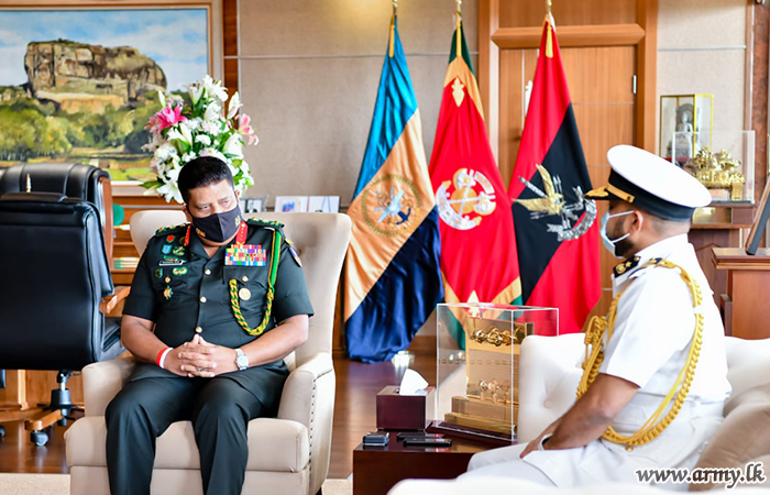 Bangladesh High Commission's New Defence Attaché Makes his First Courtesy Call on Commander of the Army 