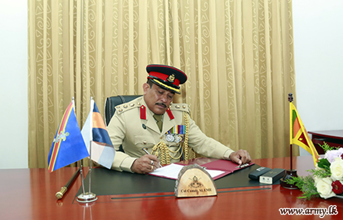 New SLEME Colonel Commandant, Brig Indu Samarakoon Takes Office