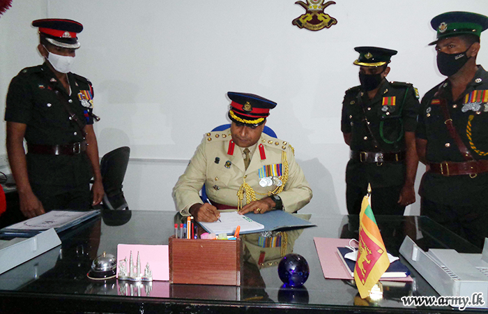 New 543 Brigade Commander Begins Work 