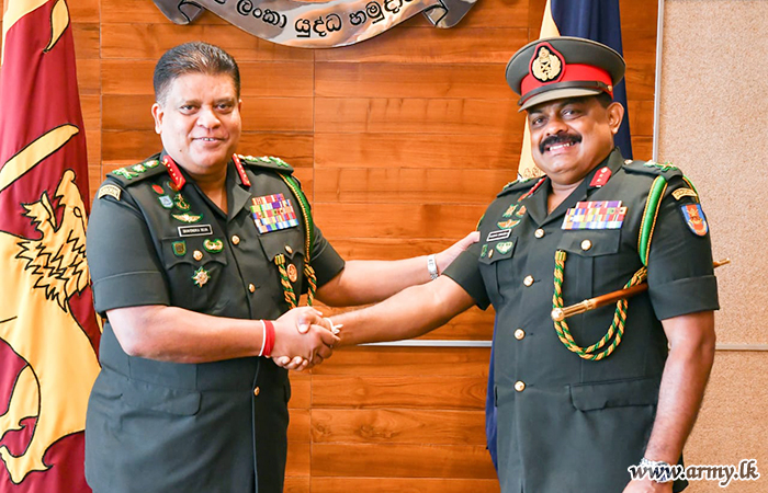 Army Chief Recalls Battlefield Gains & Extends Best Wishes to Major General Niwunhella