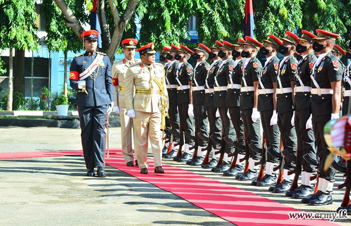 Deputy Chief of Staff Felicitated at SLCMP Regimental HQ