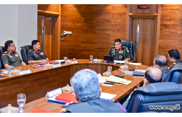 Army Chief Discusses Strategic Approaches for the Army's Future with Newly-appointed PSOs