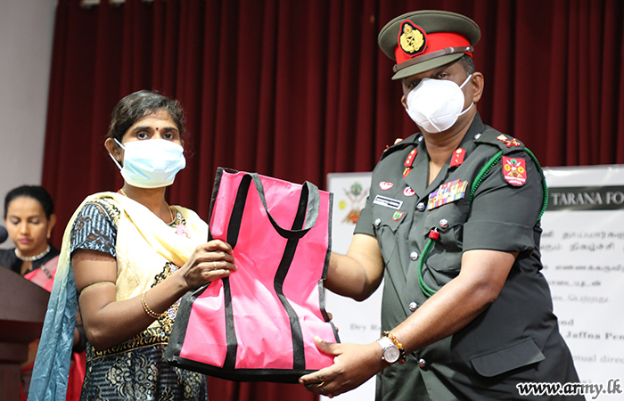 Remote Areas-based 75 Jaffna Pregnant Women Given Relief Packs thru Army Coordination
