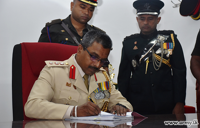 New 551 Brigade Commander, Col Chinthaka Wickremasinghe Takes Office