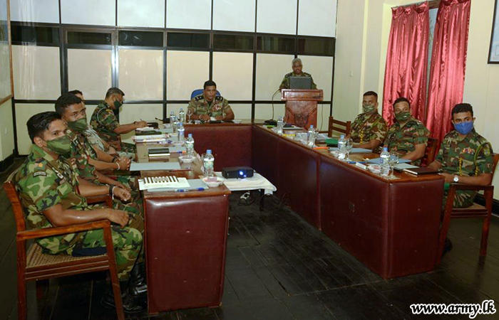 22 Division GOC Familiarizes with Visits to under Command Brigades
