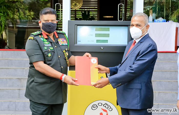 CPC Gifts New Fuel Dispensing Nozzels to the Army