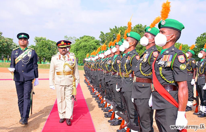 12 Division GOC Saluted in Felicitation Parade