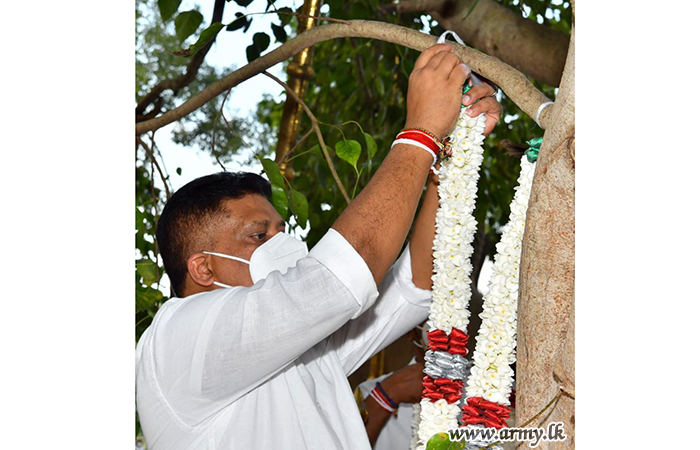 Special 'Kapruk Pooja' at Somawathiya Invokes Blessings for Eradication of COVID-19 Epidemic & the Country