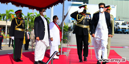 Prime Minister of Pakistan Arrives in Sri Lanka to a Warm Reception 