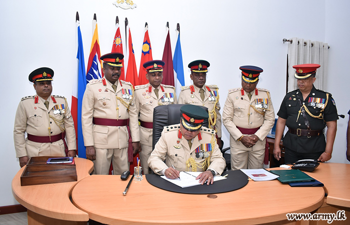 68 வது படைப்பிரிவின் புதிய தளபதி  அலுவலக கடமைகளை ஆரம்பித்தார்
