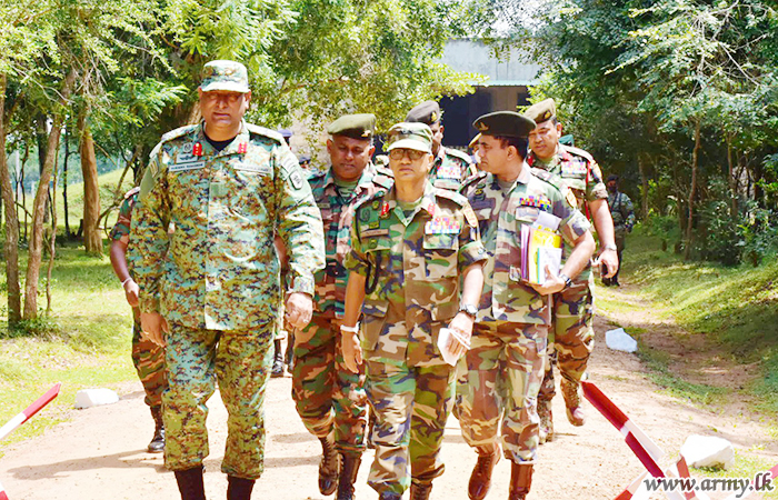 New Kilinochchi SF Commander Makes Formal Visits  