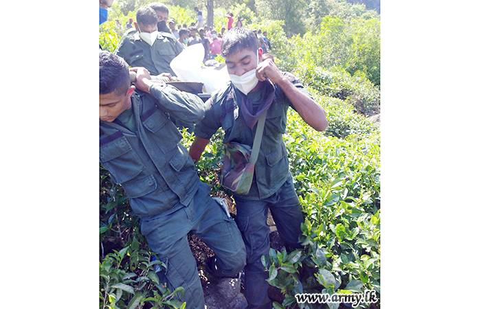 112 Brigade Troops Once Again Recover Remains of a Missing Hiker  
