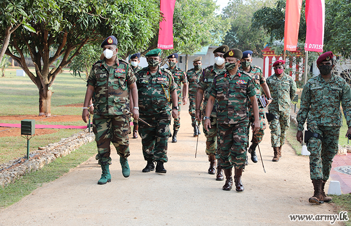 Commander Security Forces - Jaffna Visits Under Command 51 Division & its Units