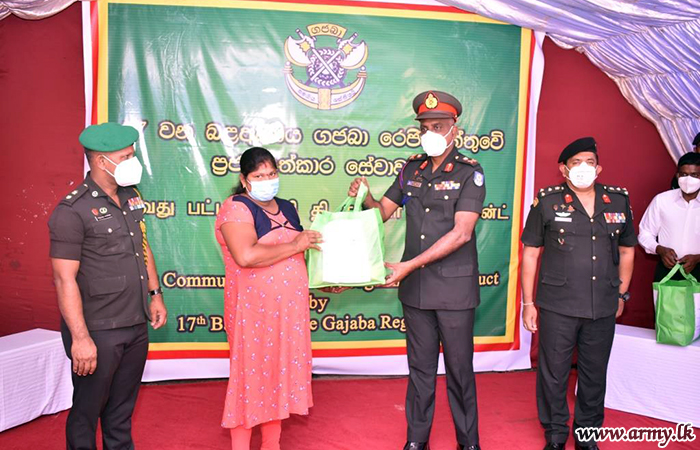 642 பிரிகேட்டினால் கர்பிணி தாய்மார்களுக்கான போசணை பொதிகள் வழங்கல் 