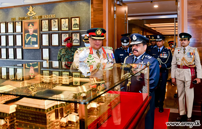 Indian Air Chief Pays Courtesies to Chief of Defence Staff at AHQ