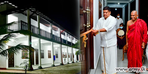 General Shavendra Silva Invited to Open New Utility Building at Pirivena