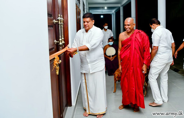 General Shavendra Silva Invited to Open New Utility Building at Pirivena