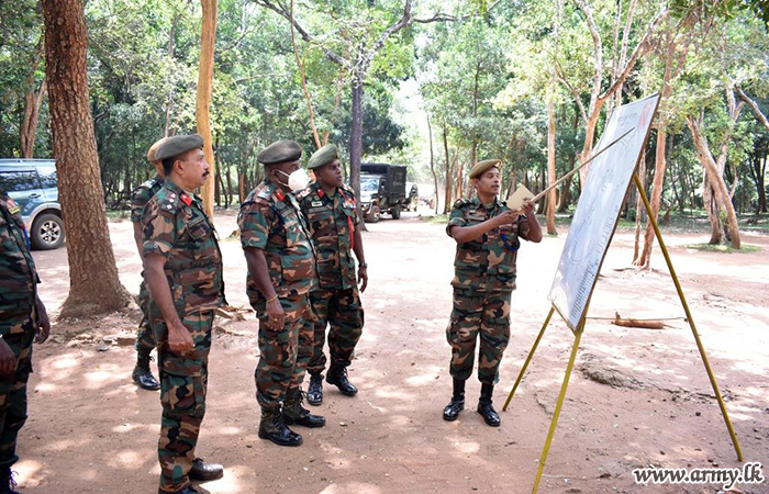 முன்னரங்கு பராமரிப்பு பிரதேசம்  கிழக்கு தளபதியை வரவேற்கிறது