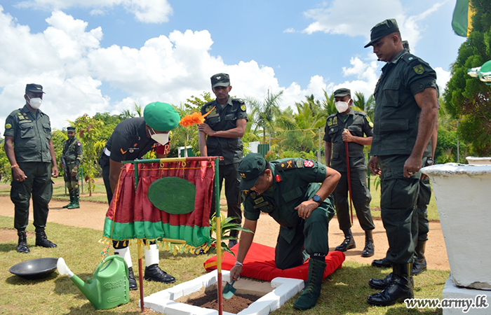 53 Division GOC Familiarizes with Battalions