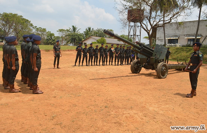 இலங்கை பீரங்கி படையணியின் போஸ்ட் டிப்போ பாடநெறிகள் மீண்டும் ஆரம்பம் 