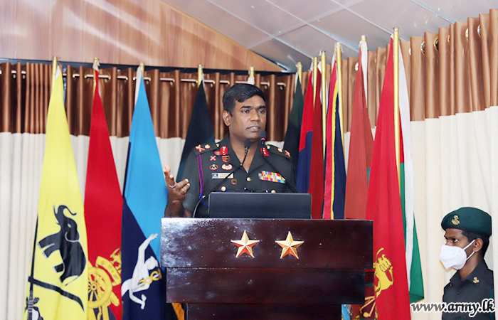 SLAVF Commandant Educates Officers on 'Soldiering'       