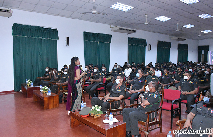 At HQ Bn SLSR, They Lecture on 