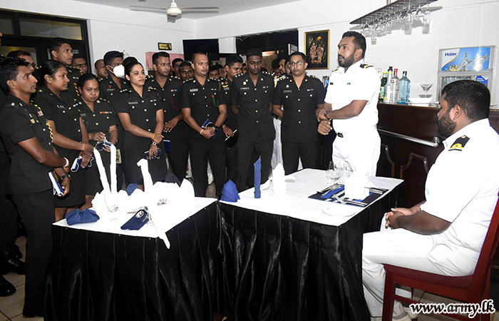  ASL Student Officers on Study Tour to SLN & SLAF at Trincomalee