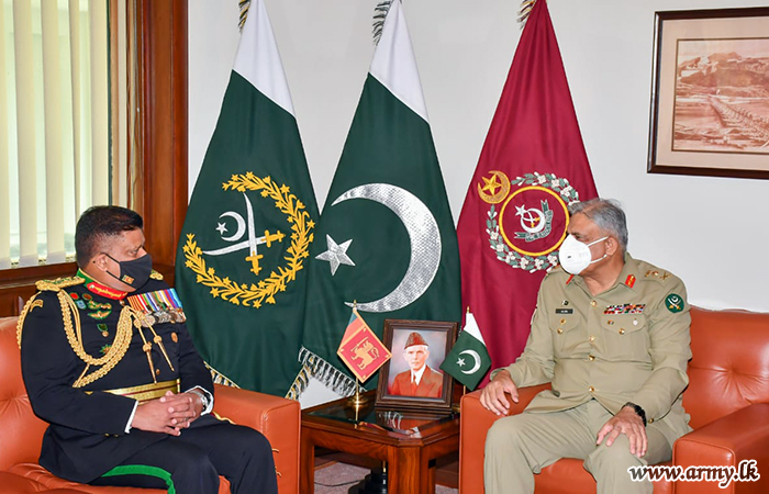 Pakistan's COAS Extends Warm Reception to His Sri Lankan Counterpart