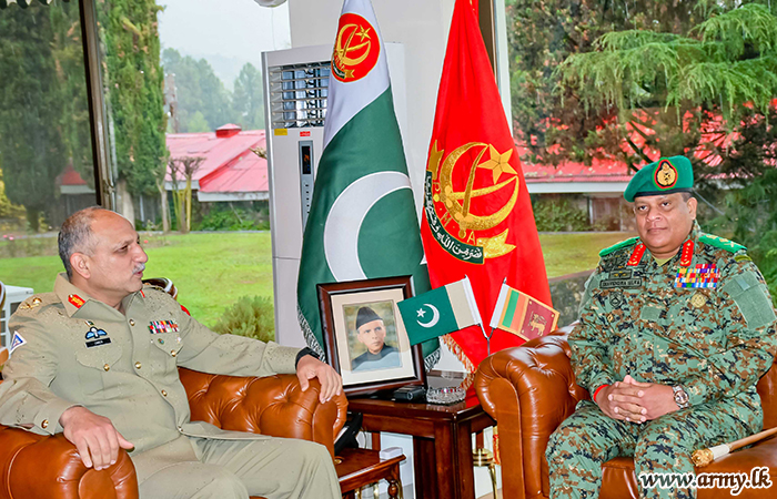 Pakistan Military Academy Honours Visiting General Shavendra Silva 