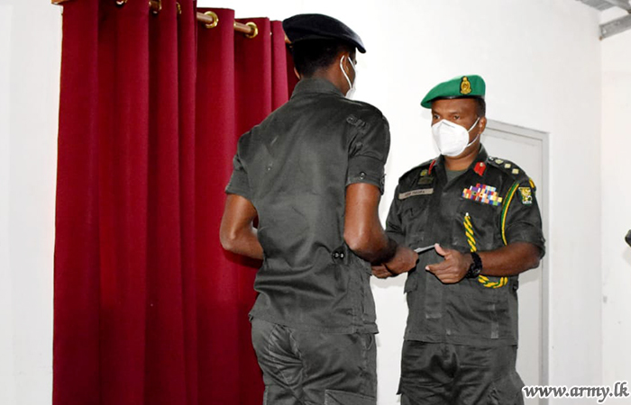 54 வது படைப்பிரிவு சமிக்ஞை படையினருக்கு 4வது சமிஞ்சைப் படையினரால் வலுவூட்டல் 