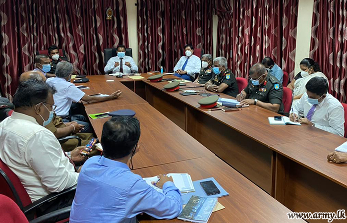 Trincomalee District Coordinating Committee Reviews COVID-19 Status quo