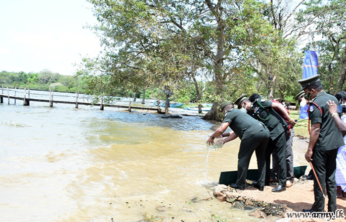 30,000 Fingerlings Released to Two Tanks under Phase 1 