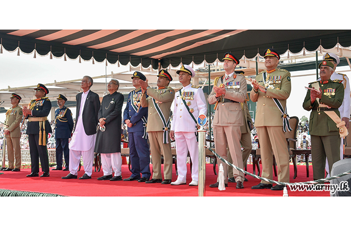 General Shavendra Silva, Guest of Honour in Pakistan National Day Celebrations