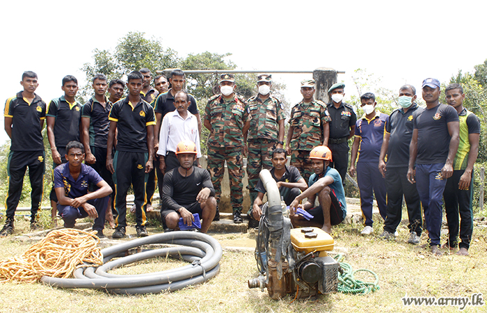 Troops Clean Drinking Water Well