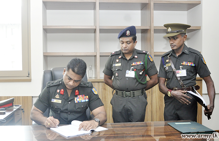 Brig Kanishka Heiyantuduwa, New Director Welfare Assumes Office