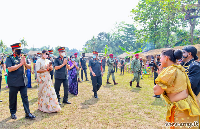 Army HQ-organized New Year Festival Coloured with Restricted Festive Features  