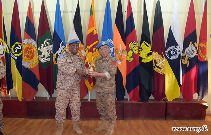 Sector East Commander in MINUSMA Appreciates Role of Departing Sri Lankan CCC 