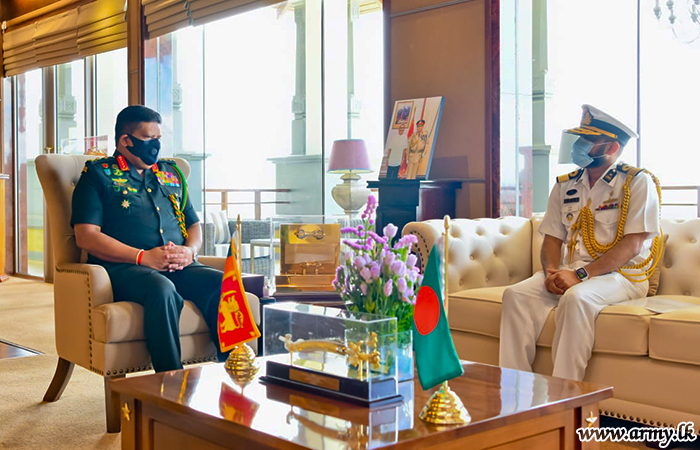 Bangladesh High Commission's Defence Attaché Pays Courtesy Call on Commander of the Army
