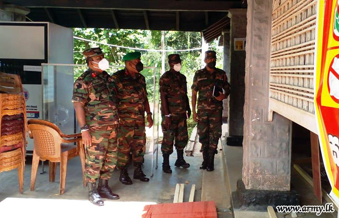 12 Division Troops Assist Improvisation of COVID-19 Treatment Facility 