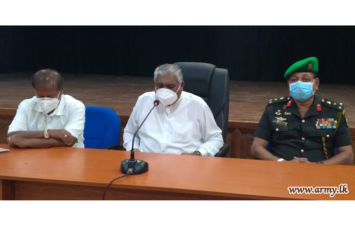 அனுராதபுரத்தில் கொவிட் -19 கட்டுபாடு தொடர்பான  ஆராய்வு 