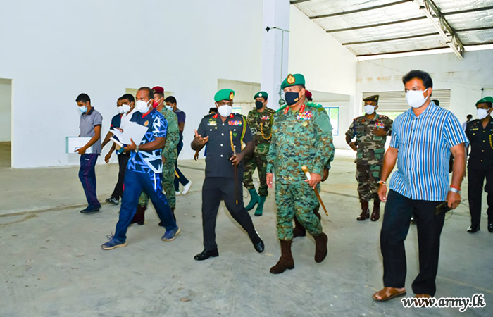 NOCPCO Head Evaluates Construction Progress at Elpitiya Regional Contingency ICC 