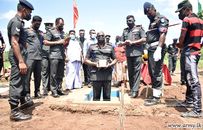 64 Division Begins to Build One More New Home for a Needy Family.