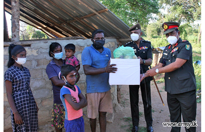 65 Division Troops Mark Vesak at Ruwanweliseya & Donating Dry Rations