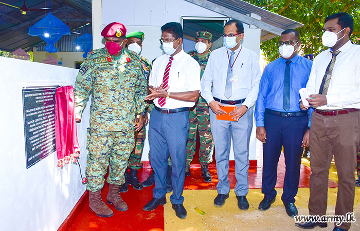 New COVID-19 Ward Erected by Troops Opened in Mullaittivu