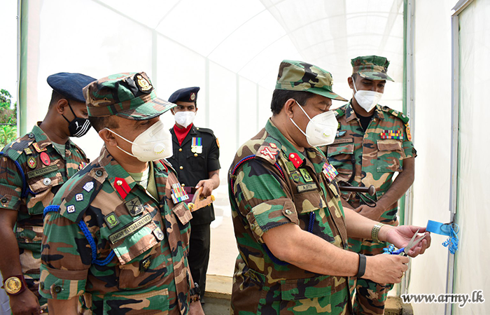 Kilinochchi thru New Green House Encourages Troops for Cultivating with Organic Fertilizer